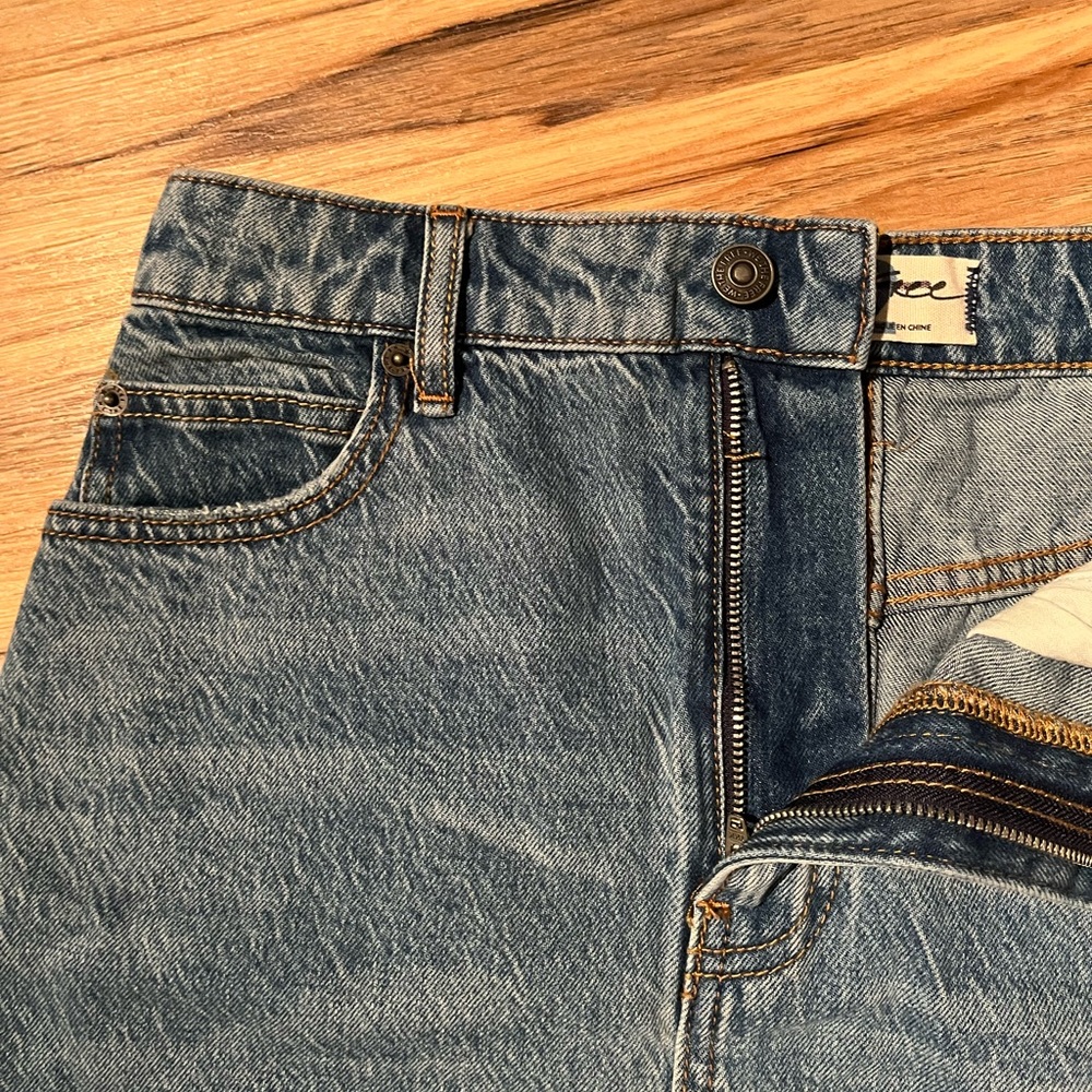 We The Free mid length Jean skirt